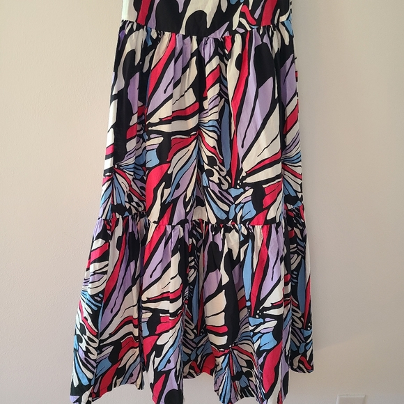 Anthropologie Maeve One Shoulder Maxi Dress - Picture 6 of 8